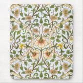 William Morris-Narzissen-Blumenmuster Mousepad (Vorne)
