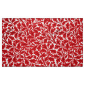 William Morris Oak Blätter, Deep Red and White Stoff (Fat Quarter (45,7 x 55,9 cm))
