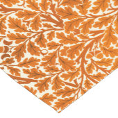 William Morris Oak Blätter, Rust Orange & Cream Kurzer Tischläufer (Ecke)
