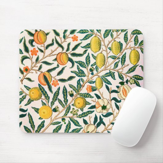 WILLIAM MORRIS "OBST ODER POMEGRANAT" MAUSPAD (Mit Mouse)