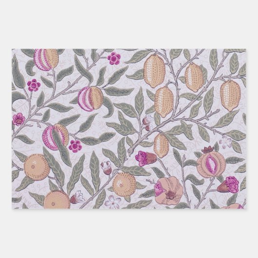 William Morris, Obstbaum Geschenkpapier Set (Vorderseite 3)