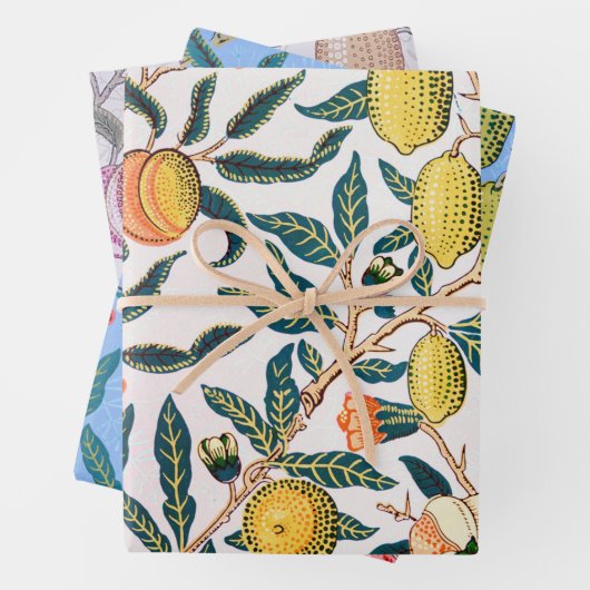 William Morris, Obstbaum Geschenkpapier Set (Beispiel)