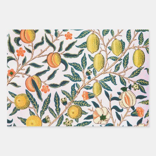 William Morris, Obstbaum Geschenkpapier Set (Vorderseite)