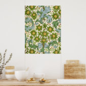 William Morris' Obstgartenmuster Art Nouveau Poster (Küche)
