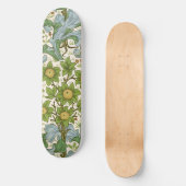 William Morris' Obstgartenmuster Art Nouveau Skateboard (Vorderseite)