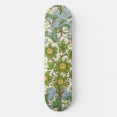 William Morris' Obstgartenmuster Art Nouveau Skateboard (Vorderseite)