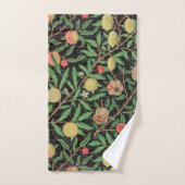 William Morris Obstpomegranat Blumenmuster Badhandtuch Set (Handtuch)