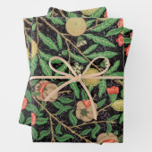 William Morris Obstpomegranat Blumenmuster Geschenkpapier Set (Beispiel)