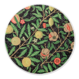 William Morris Obstpomegranat Blumenmuster Keramikknauf