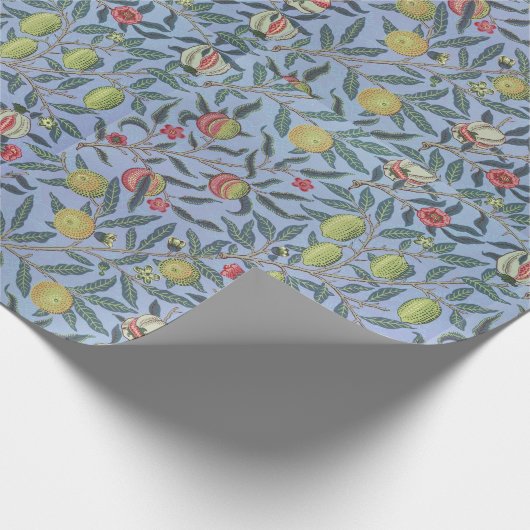 William Morris Obstpomegranat Geschenkpapier (Ecke)