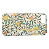 William Morris Obstpomegranat Weiße Ornamente Case-Mate iPhone Hülle (Rückseite (Horizontal))