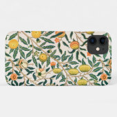 William Morris Obstpomegranat Weiße Ornamente Case-Mate iPhone Hülle (Rückseite (Horizontal))