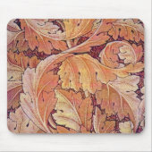 William Morris orange Acanthus - Mousepad (Vorne)