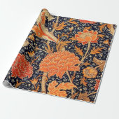 William Morris Orange Cray Geschenkpapier (Ungerollt)