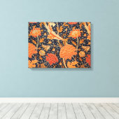 William Morris Orange Cray Leinwanddruck (Insitu (Holzboden))