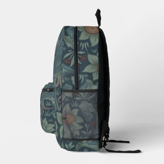 William Morris Orchard Pattern Art Bedruckter Rucksack (Rechts)