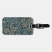 William Morris Orchard Pattern Art Gepäckanhänger (Vorderseite horizontal)
