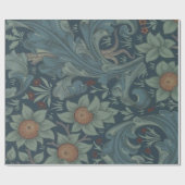 William Morris Orchard Pattern Art Geschenkpapier (Flach)