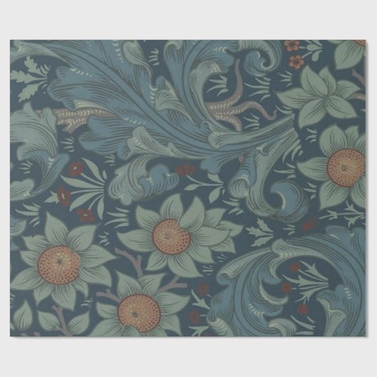 William Morris Orchard Pattern Art Geschenkpapier (Flach)