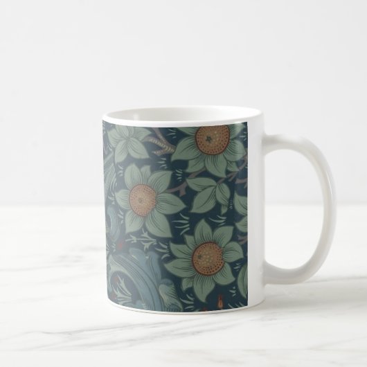 William Morris Orchard Pattern Art Kaffeetasse (Rechts)