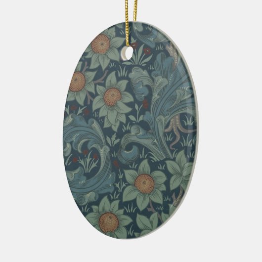 William Morris Orchard Pattern Art Keramikornament (Links)