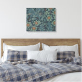 William Morris Orchard Pattern Art Leinwanddruck (Insitu (Schlafzimmer))