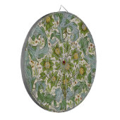 William Morris' Orchard Pattern Art Nouveau Dartscheibe (Vorderseite Links)