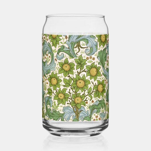 William Morris' Orchard Pattern Art Nouveau Dosenglas (Vorderseite)