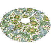 William Morris' Orchard Pattern Art Nouveau Polyester Weihnachtsbaumdecke (Schrägansicht)