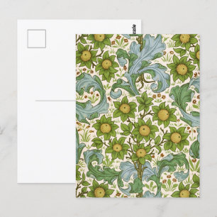 William Morris' Orchard Pattern Art Nouveau Postkarte