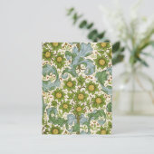 William Morris' Orchard Pattern Art Nouveau Postkarte (Stehend Vorderseite)