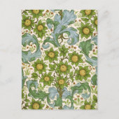 William Morris' Orchard Pattern Art Nouveau Postkarte (Vorderseite)