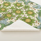William Morris' Orchard Pattern Art Nouveau Sherpadecke (3/4)