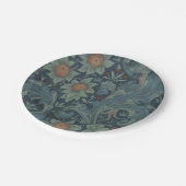 William Morris Orchard Pattern Art Pappteller (Schrägansicht)