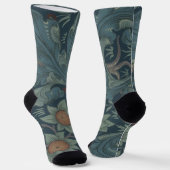 William Morris Orchard Pattern Art Socken (Gewinkelt)