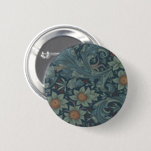 William Morris Orchard Pattern Wallpaper Button (Vorne & Hinten)