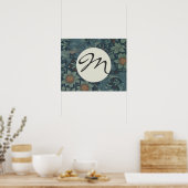 William Morris Orchard Pattern Wallpaper Poster (Küche)