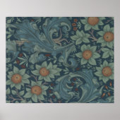 William Morris Orchard Pattern Wallpaper Poster (Vorne)