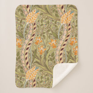 William Morris Ostergarthen-Blumen-Klassische Bota Sherpadecke