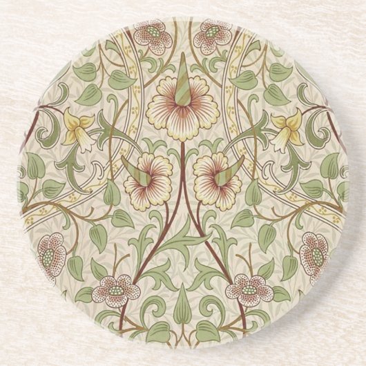 William Morris Osterglocke Klassische Blume Getränkeuntersetzer (Vorne)
