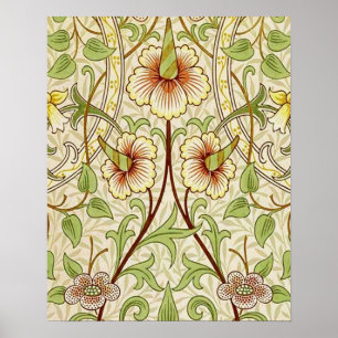 William Morris Osterglocke Klassische Blume Poster