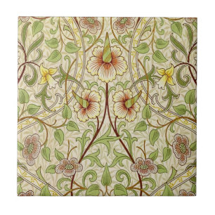 William Morris Osterglocke Klassische Blumen Wallp Fliese