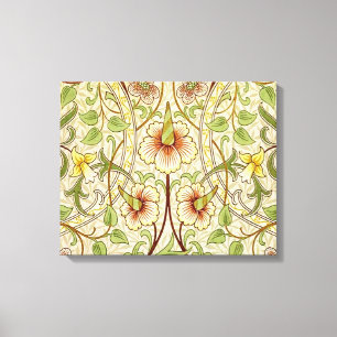 William Morris Osterglocke Klassische Blumen Wallp Leinwanddruck