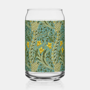 William Morris Osterglocken Blumenmuster Klassiker Dosenglas