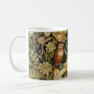 William Morris Owl an Acanthus Kaffeetasse