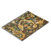 William Morris Owl an Acanthus Notizblock (Linke Seite)