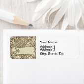 William Morris Owl Vintages Design (Insitu)