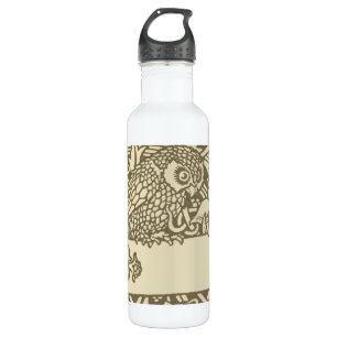 William Morris Owl Vintages Design Edelstahlflasche