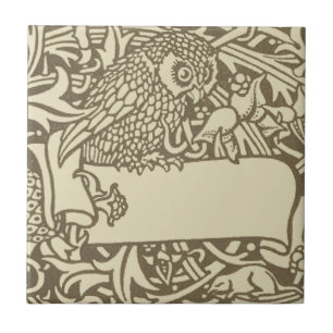 William Morris Owl Vintages Design Fliese