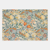 William Morris Pack 3 Wrapping Paper Sheets Geschenkpapier Set (Vorderseite)